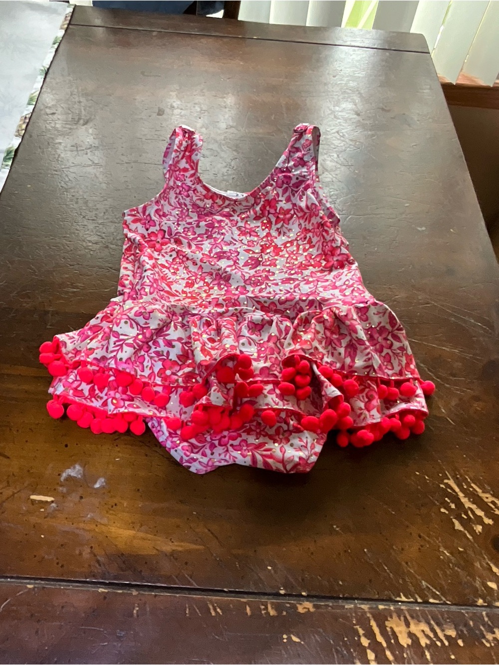 Nicole Miller size 7/8 girls swim suit